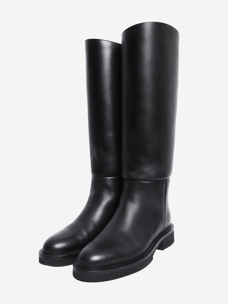 Black riding boots - size EU 38 (UK 5) Boots Khaite 