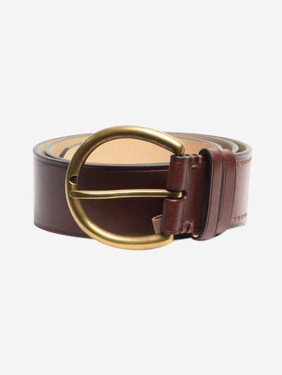 Brown round-buckle belt Belts Polo Ralph Lauren 
