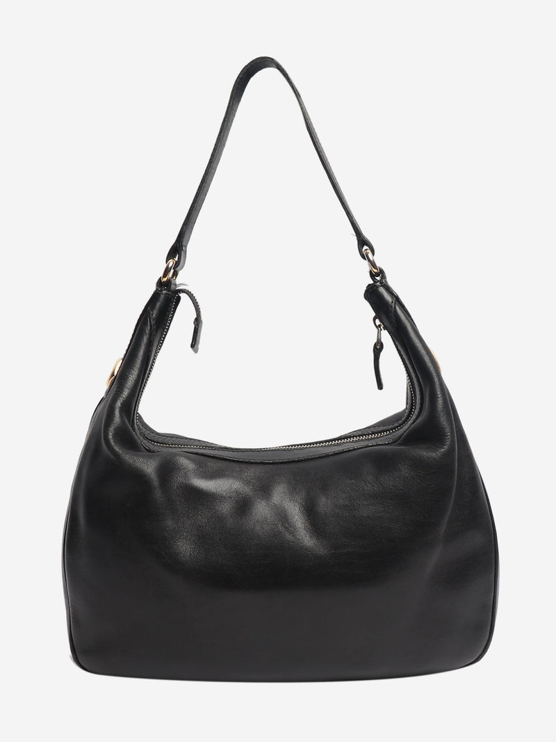 Vintage black small leather hobo bag Shoulder bags Gucci 