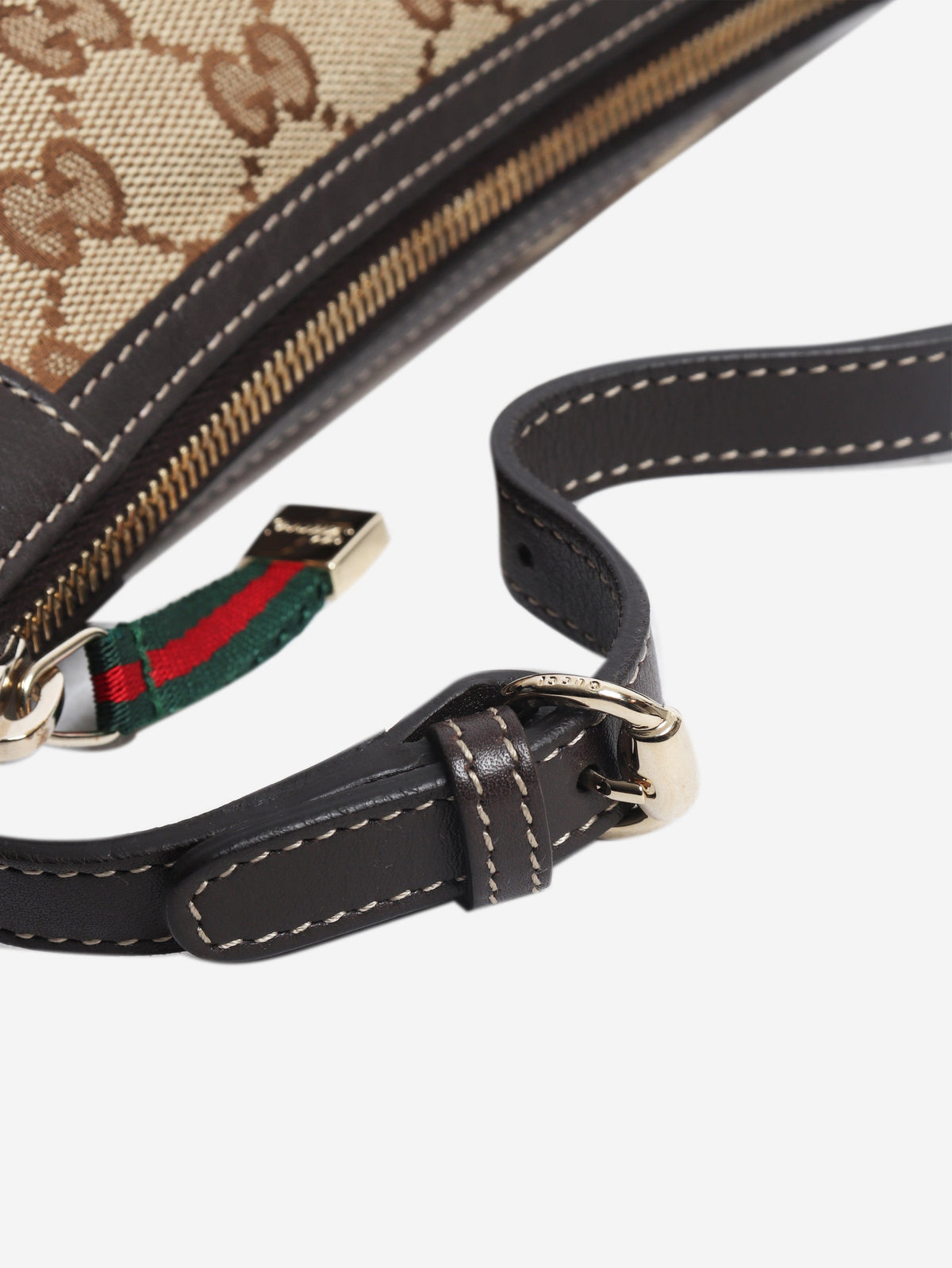 Brown GG canvas Sherry Line pochette shoulder bag Shoulder bags Gucci 