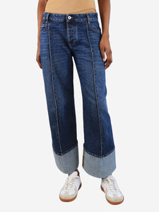 Bottega Veneta Blue cropped jeans - size UK 4