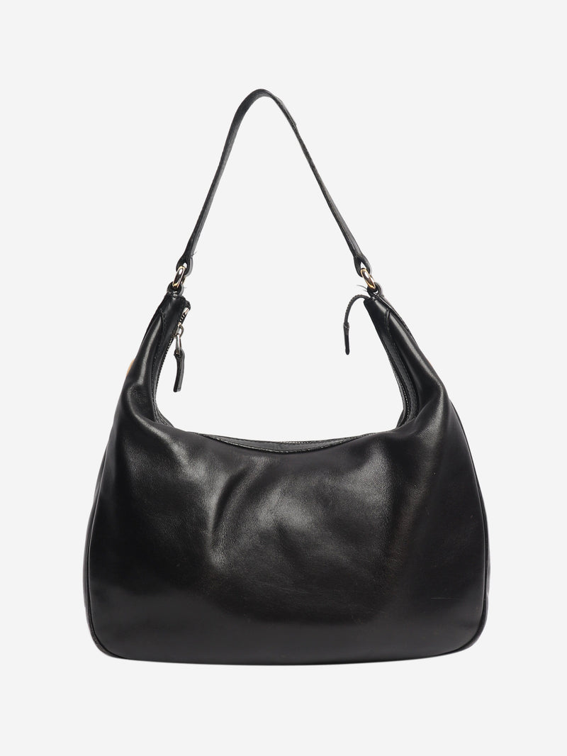 Vintage black small leather hobo bag Shoulder bags Gucci 