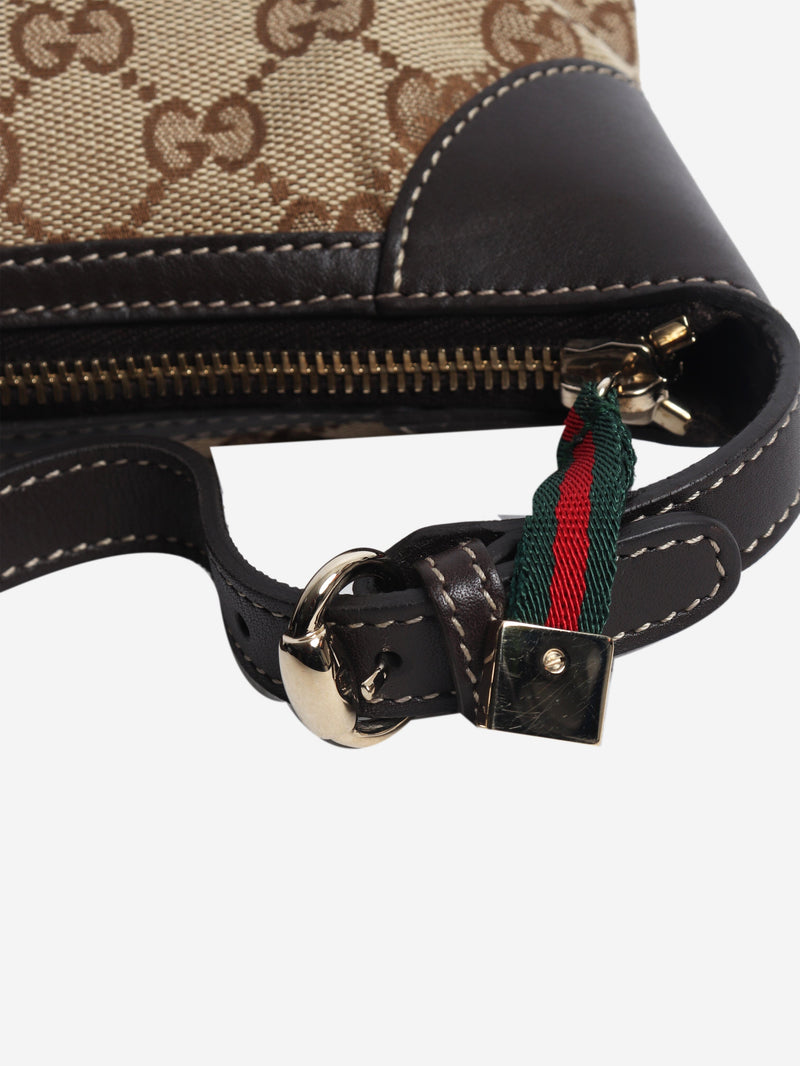 Brown GG canvas Sherry Line pochette shoulder bag Shoulder bags Gucci 