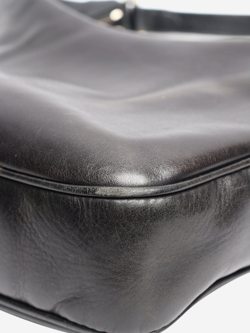 Vintage black small leather hobo bag Shoulder bags Gucci 