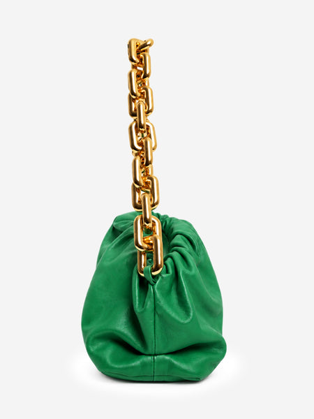 Green calfskin Chain Pouch shoulder bag alternate image