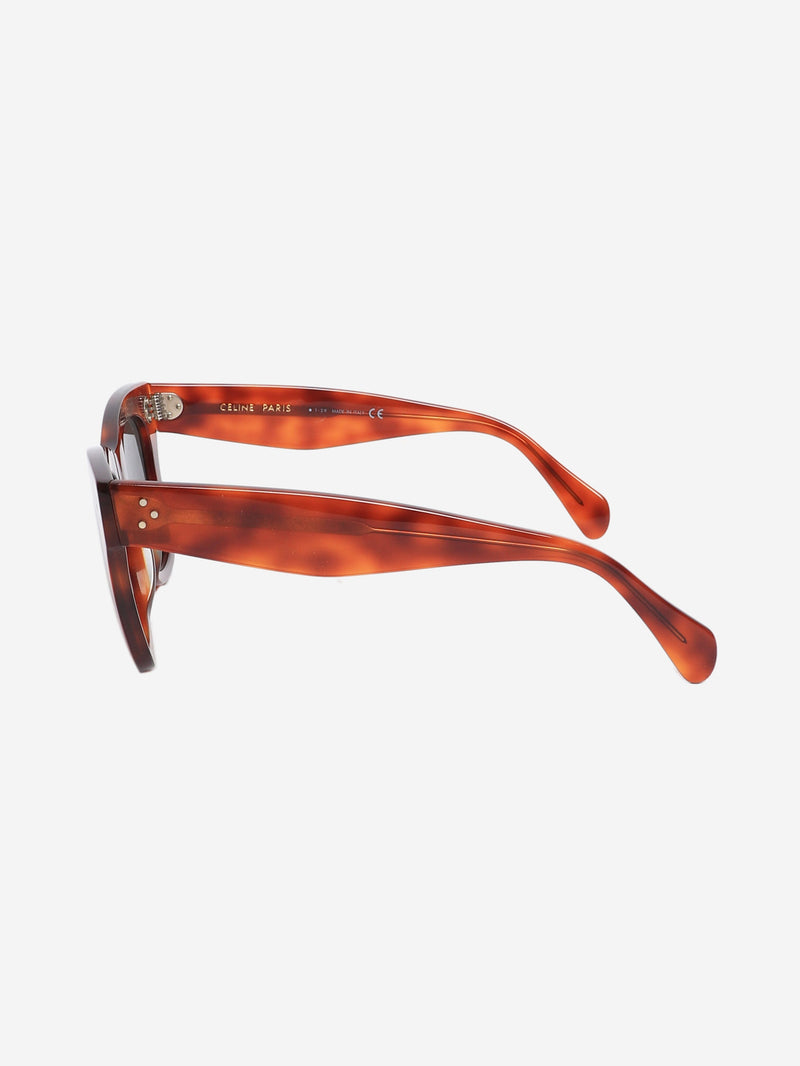 Brown Wayfarer tortoise-shell sunglasses Sunglasses Celine 