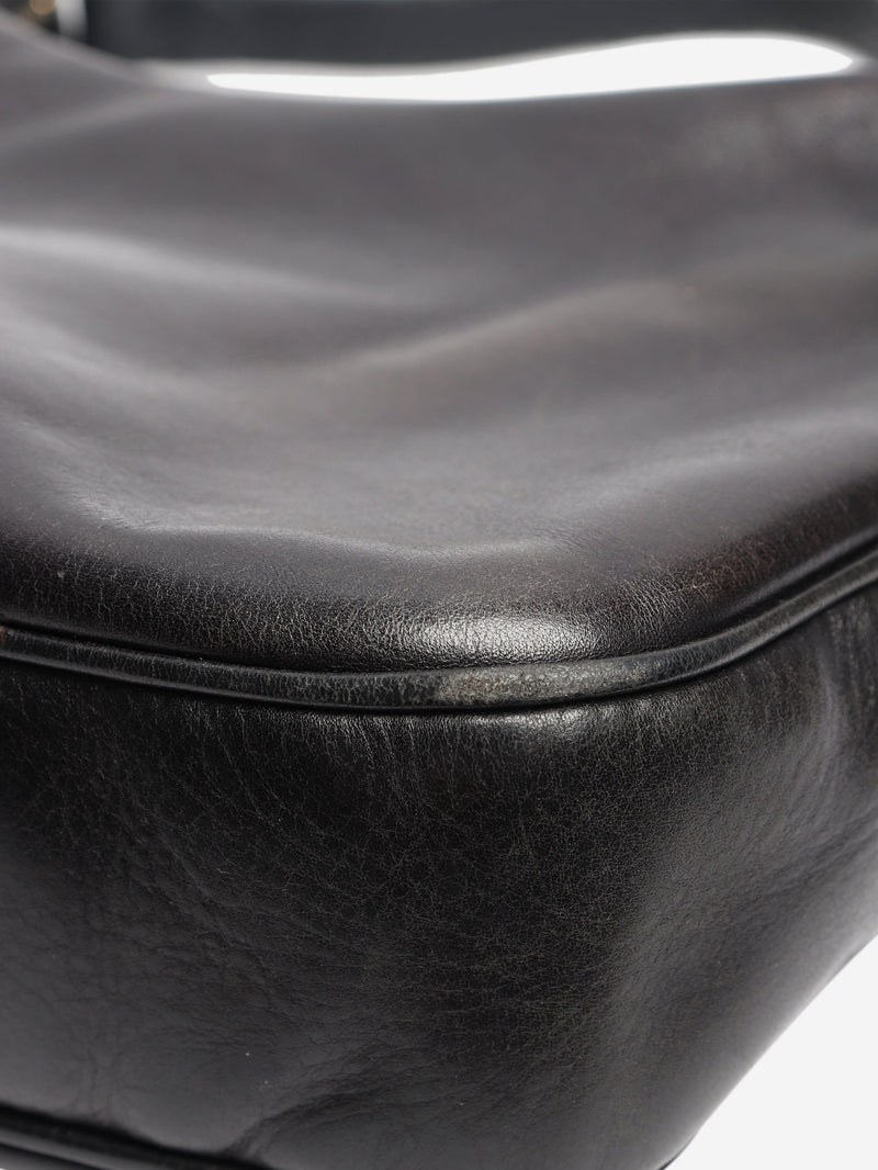 Vintage black small leather hobo bag Shoulder bags Gucci 