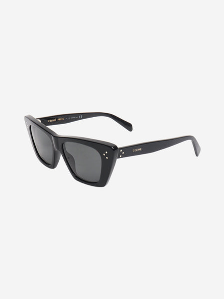 Black cat eye sunglasses alternate image