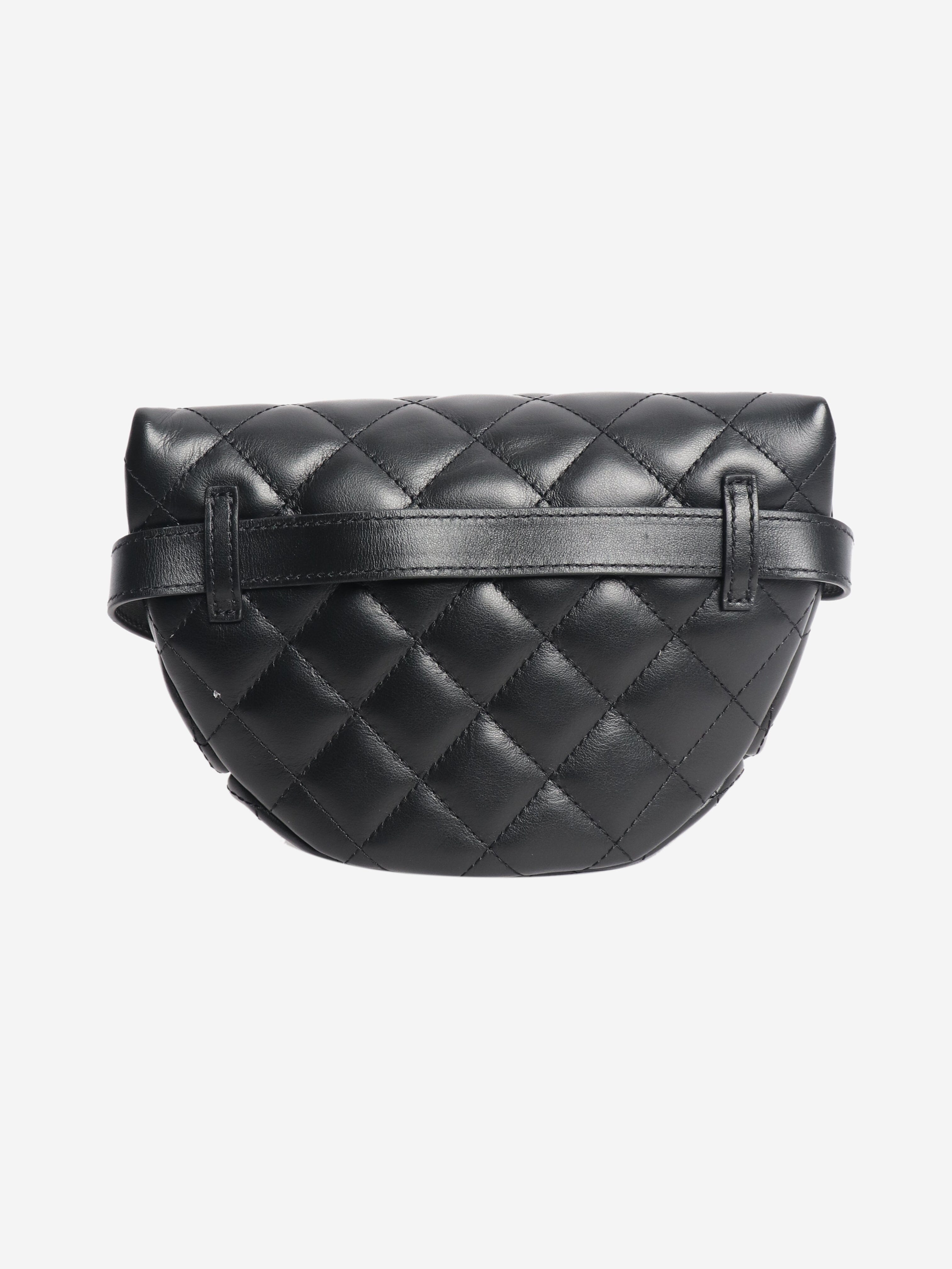 Black 2022 diamond-quilted belt bag Cross-body bags Chanel 