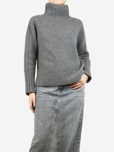 Bamford Grey funnel-neck jumper - size S