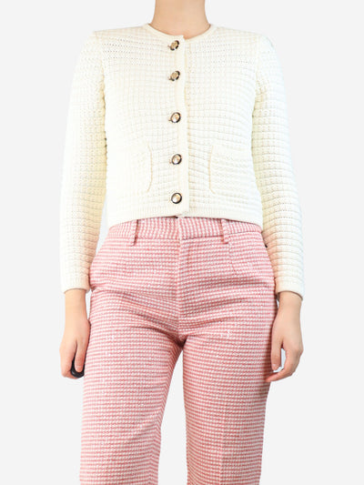 Ivory lady cardigan - size UK 8 Knitwear Ba&sh 