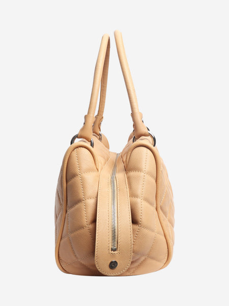 Beige 2008 caviar quilted top handle bag alternate image