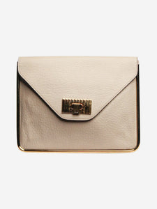 Chloe Neutral envelope clutch