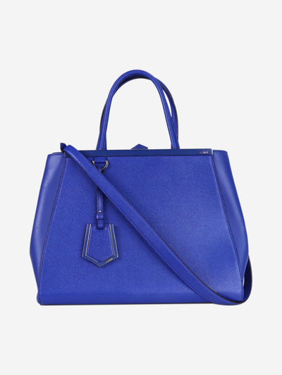 Royal blue 2Jours top handle bag Top Handle Bags Fendi 