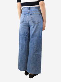 Blue wide-leg jeans - size UK 8 Trousers Khaite 