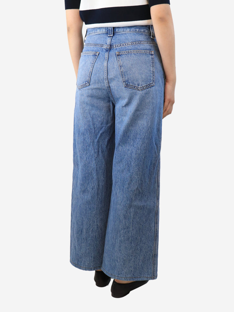 Blue wide-leg jeans - size UK 8 Trousers Khaite 