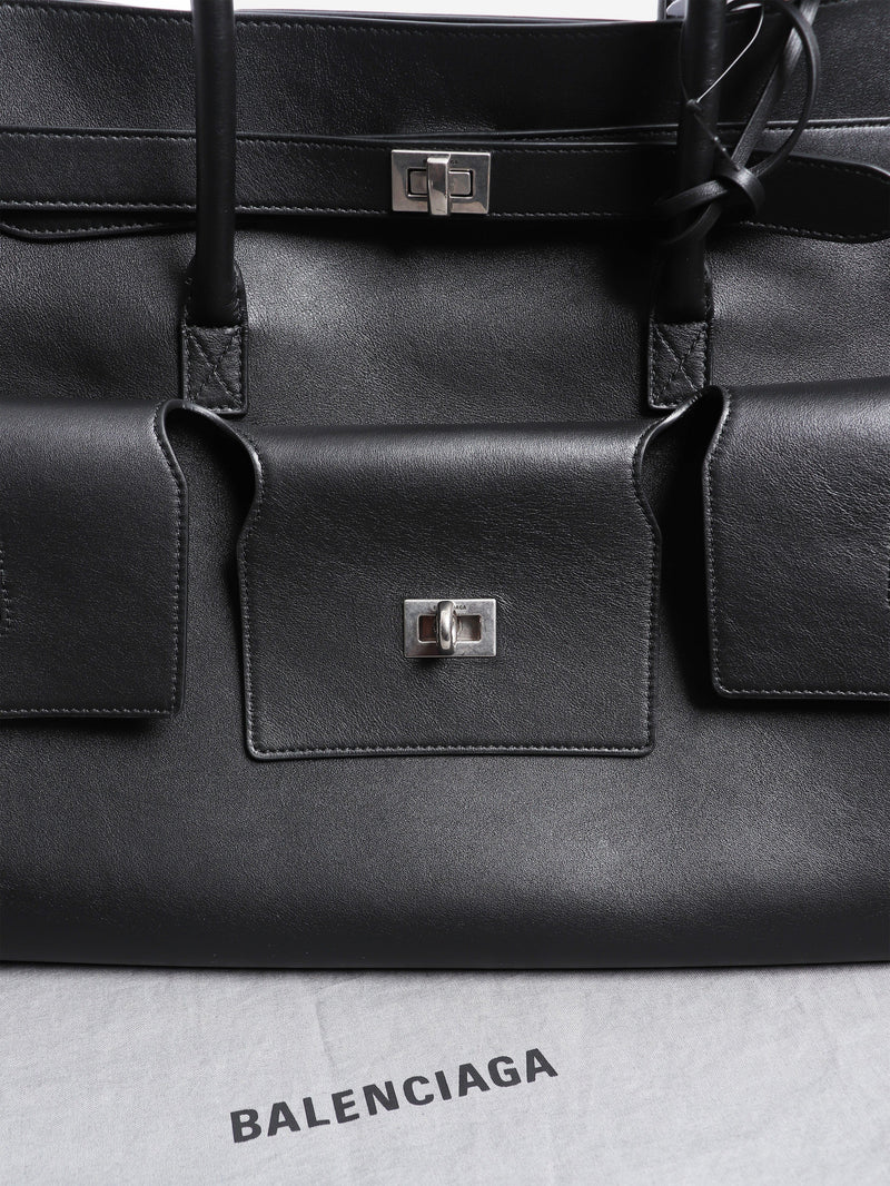 Black large Bel Air Carry All bag Tote Bags Balenciaga 