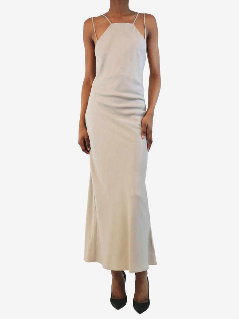 slip midi dress