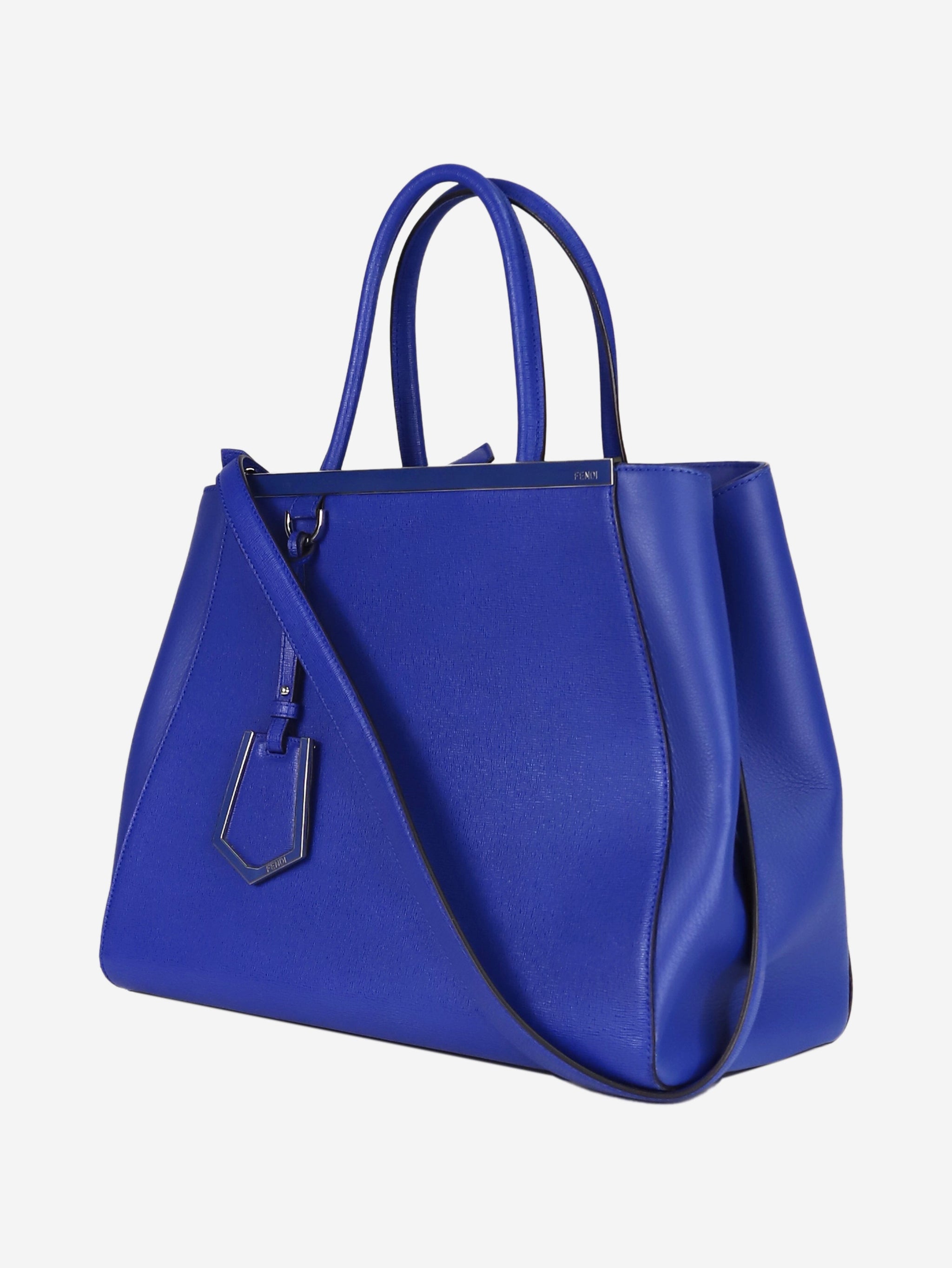 Fendi pre-owned royal blue 2Jours top handle bag | Sign of the Times