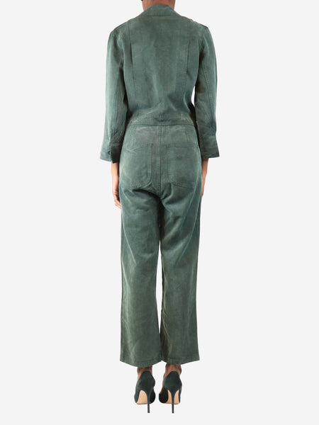 Green jumpsuit - size XS alternate image