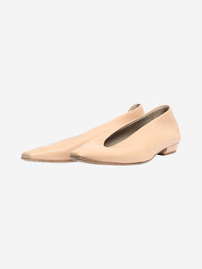 Bottega Veneta Neutral leather ballet flats - size EU 37