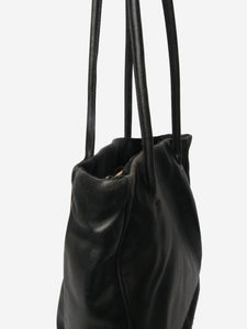 Prada Black leather top handle bag