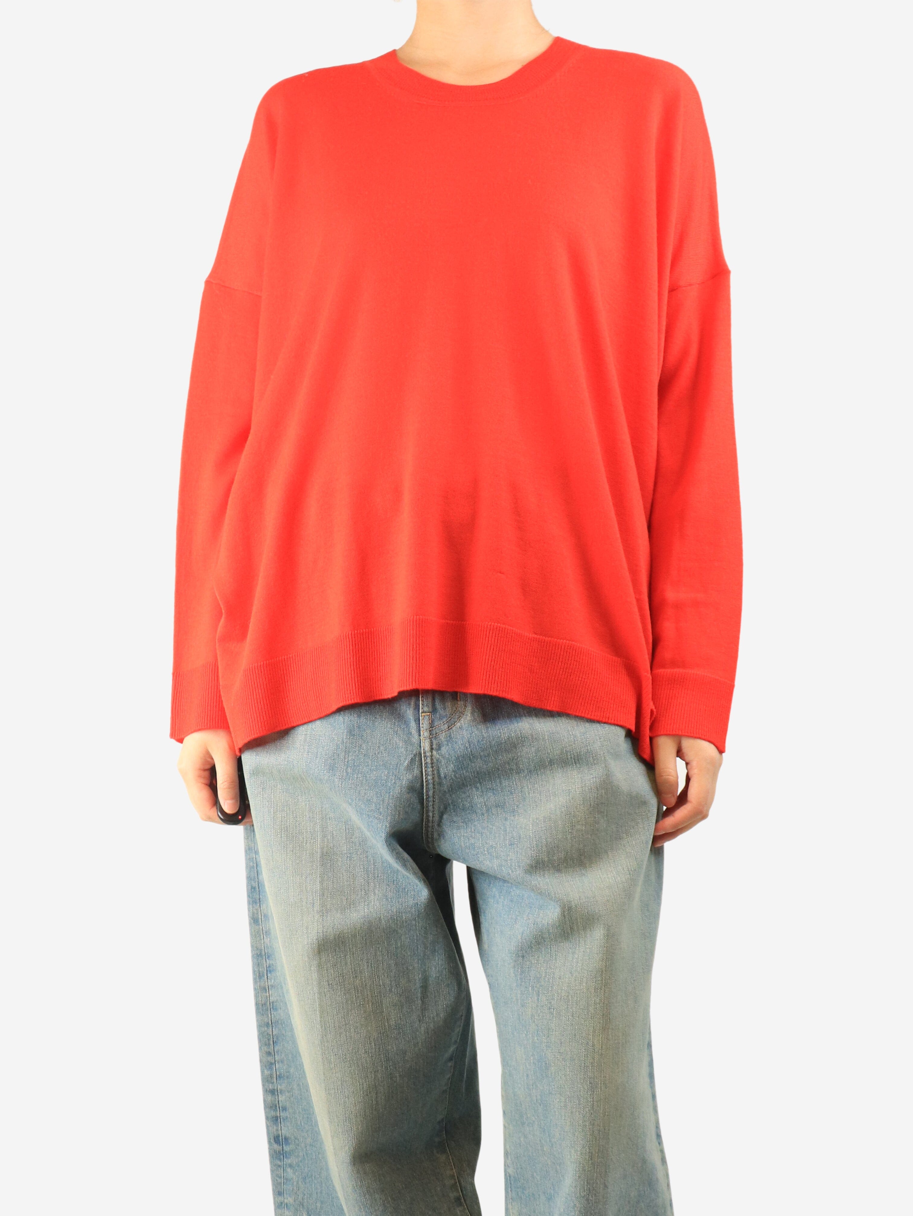 Red sweater - size S Knitwear P.A.R.O.S.H 