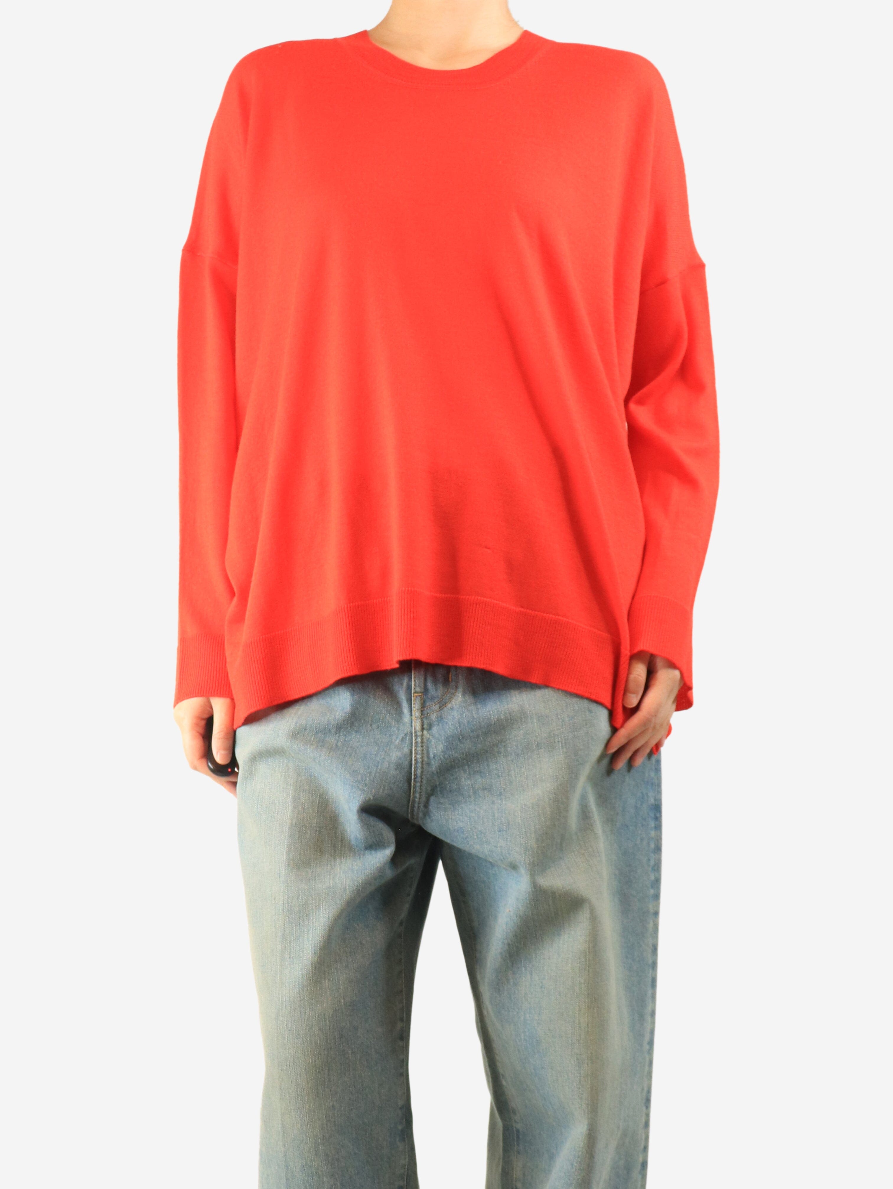 Red sweater - size S Knitwear P.A.R.O.S.H 