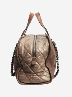 Brown 2010 leather 2way bag Shoulder bags Chanel 