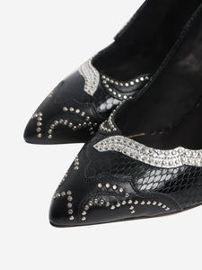 Isabel Marant Black studded leather pumps - size EU 36