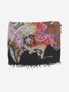 Etro Multi floral-printed scarf