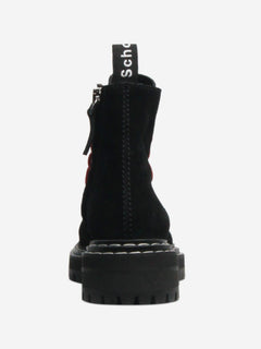 Black suede double-stitched ankle boots - size EU 37.5 Boots Proenza Schouler 