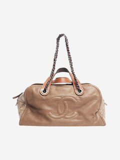 Brown 2010 leather 2way bag Shoulder bags Chanel 
