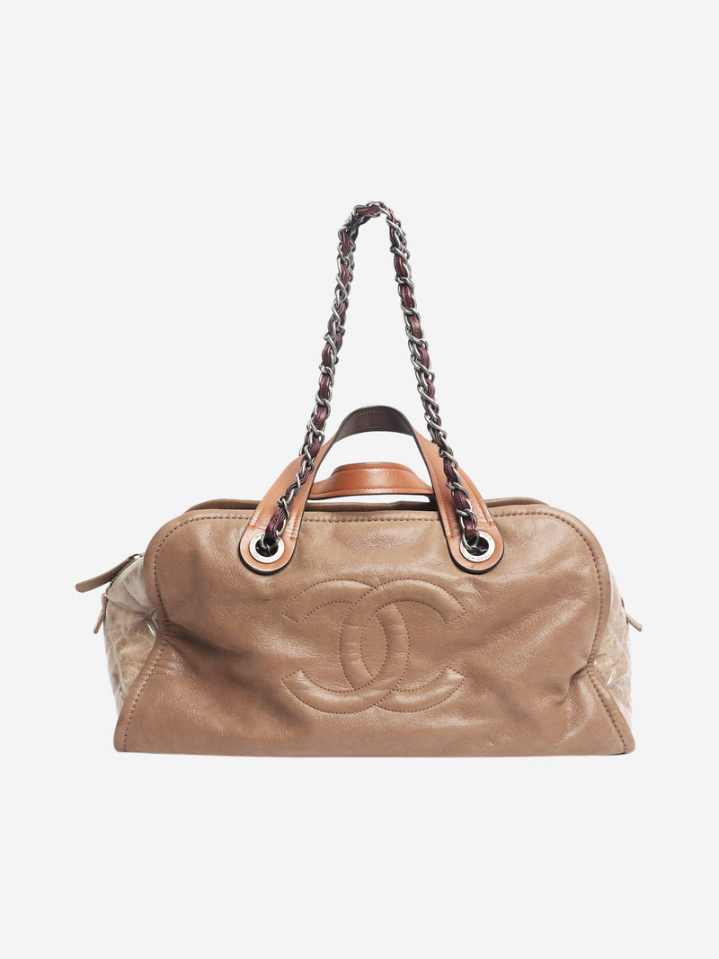 Brown 2010 leather 2way bag Shoulder bags Chanel 