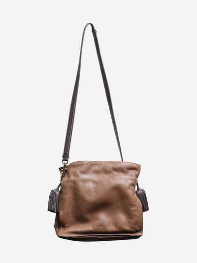 Brown drawstring cross-body bag Cross-body bags Loewe 