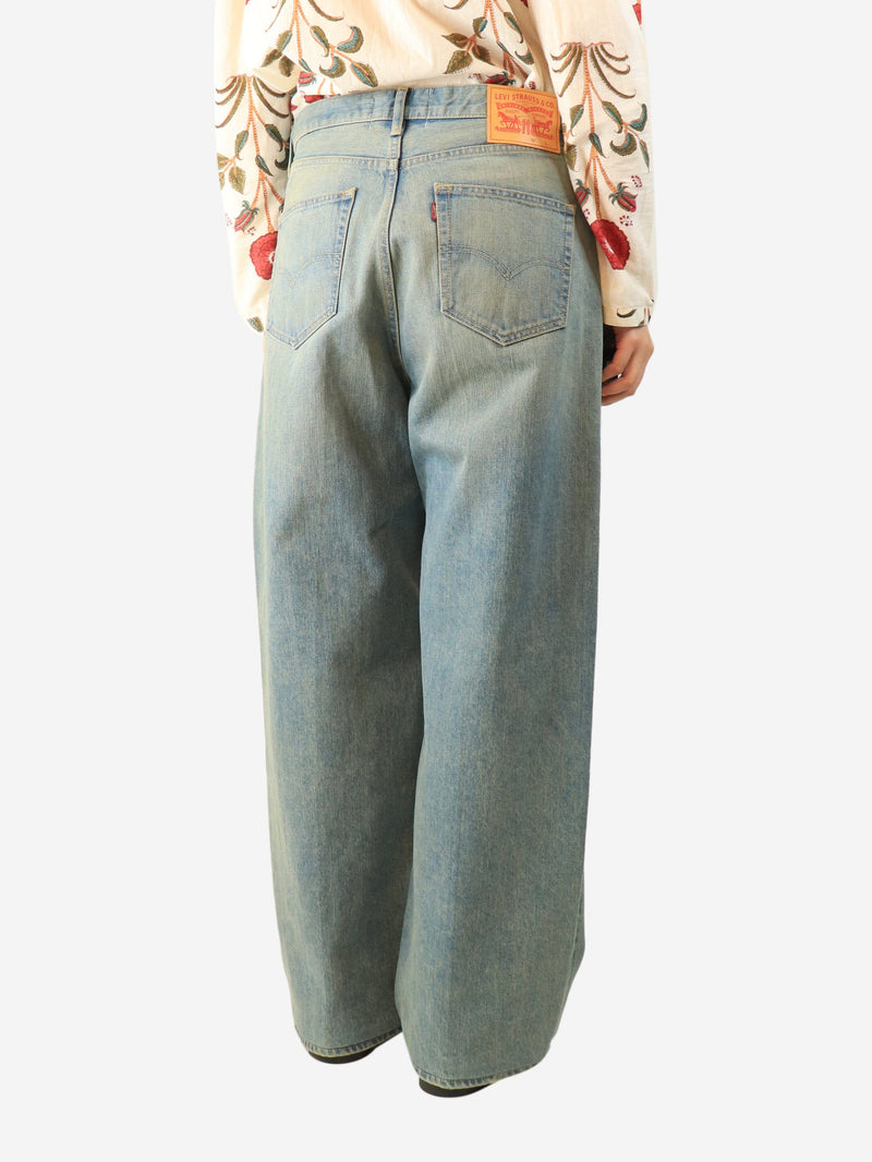 Blue washed wide-leg jeans - size L Denim Levi's x Junya Watanabe 