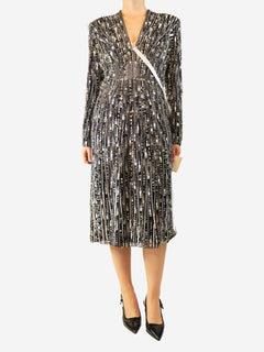 Black bead embellished dress - size UK 14 Dresses Jenny Packham 