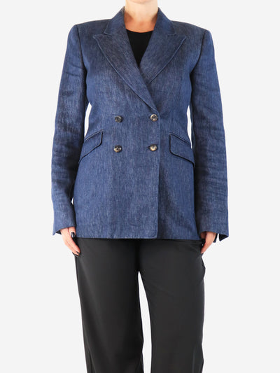 Blue double-breasted blazer - size UK 8 Coats & Jackets Gabriela Hearst 