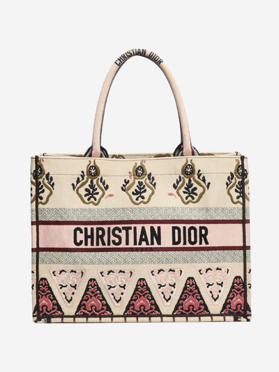 Neutral 2019 canvas embroidered Book tote Tote Bags Dior 