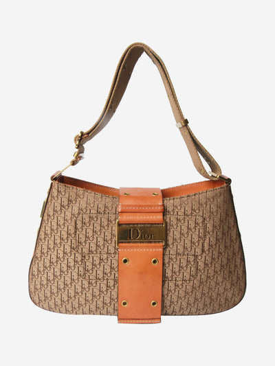 Brown monogram shoulder bag Shoulder bags Christian Dior 