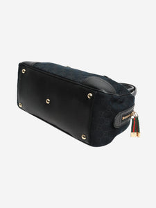 Gucci Black GG canvas Princess Web Sherry Line bag