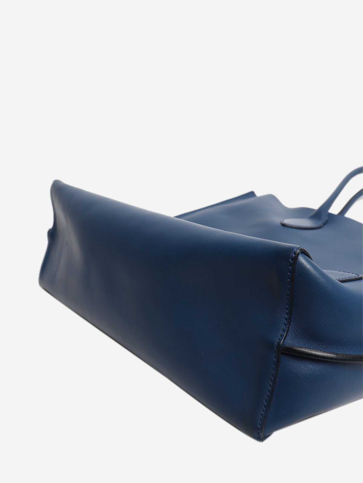 Blue leather Blossom tote bag Tote Bags Mulberry 