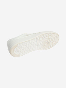 Golden Goose Deluxe Brand White Pure-star leather trainers - size EU 39
