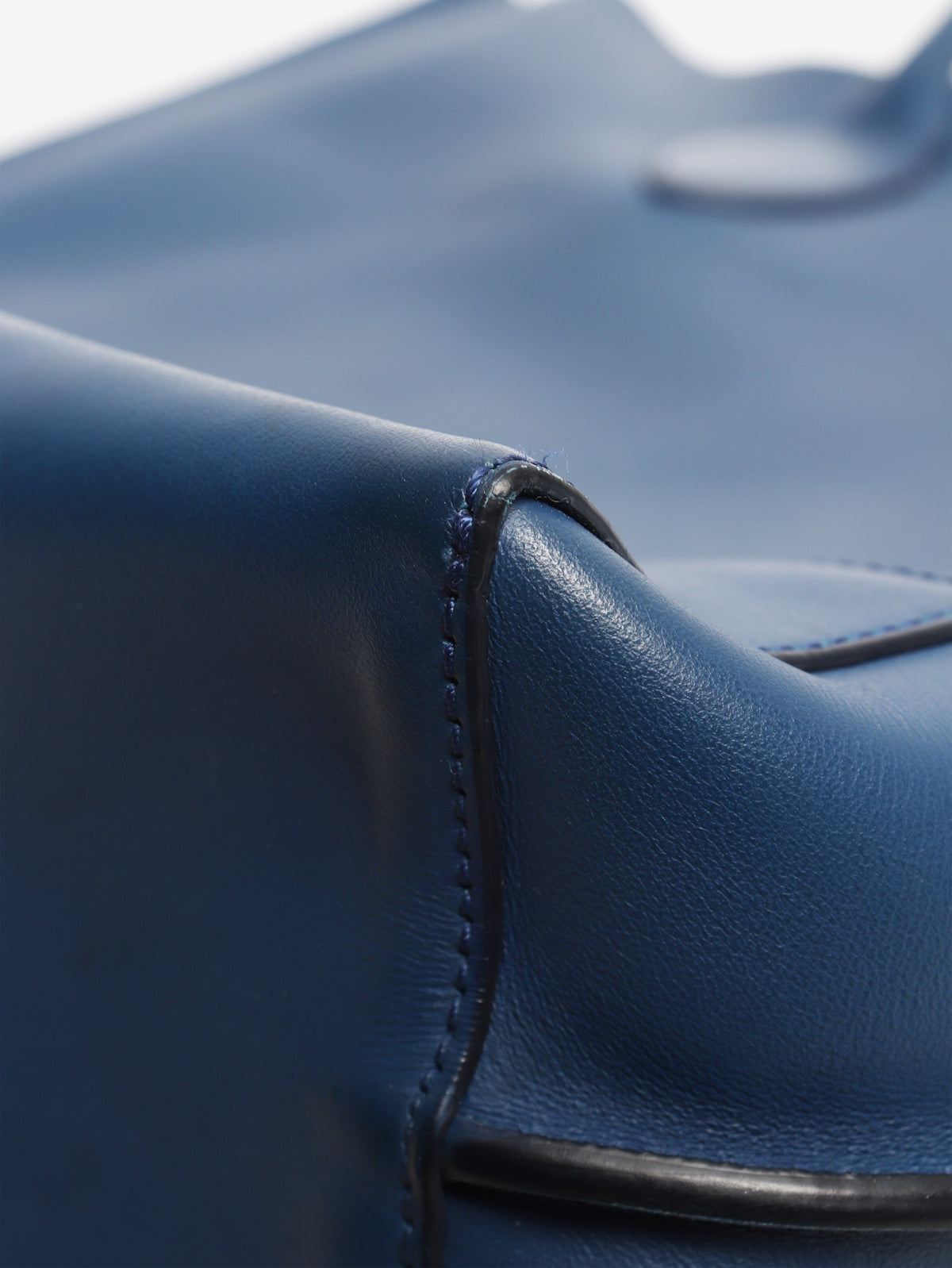 Blue leather Blossom tote bag Tote Bags Mulberry 