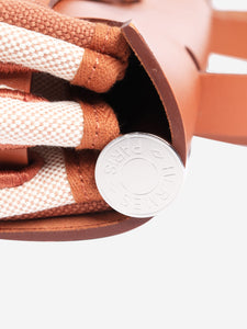 Hermes Brown 2020 canvas Her bag