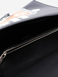 Black and orange medium Elektra robot shoulder bag Shoulder bags Prada 