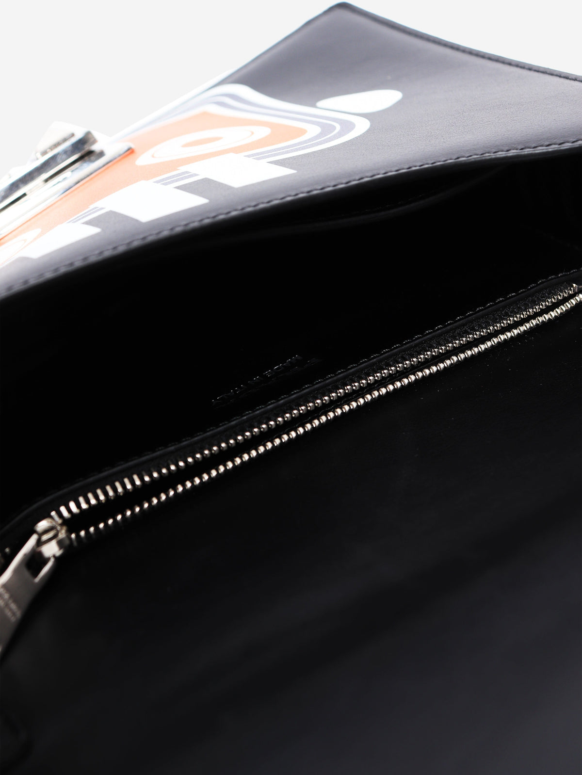 Black and orange medium Elektra robot shoulder bag Shoulder bags Prada 