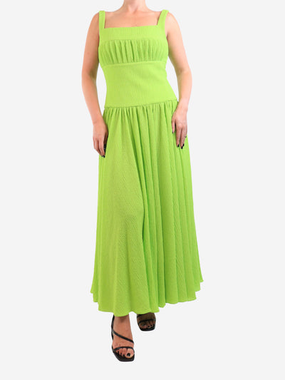 Green sleeveless evening gown - size UK 12 Dresses Emilia Wickstead 