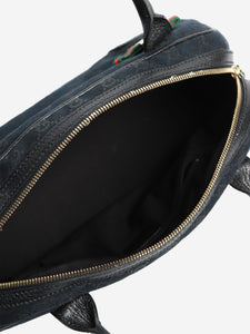 Gucci Black GG canvas Princess Web Sherry Line bag
