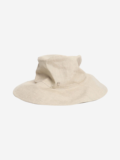Neutral linen sunhat Hats Hermes 